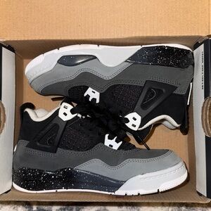 Jordan Kids Sneakers Black and Gray